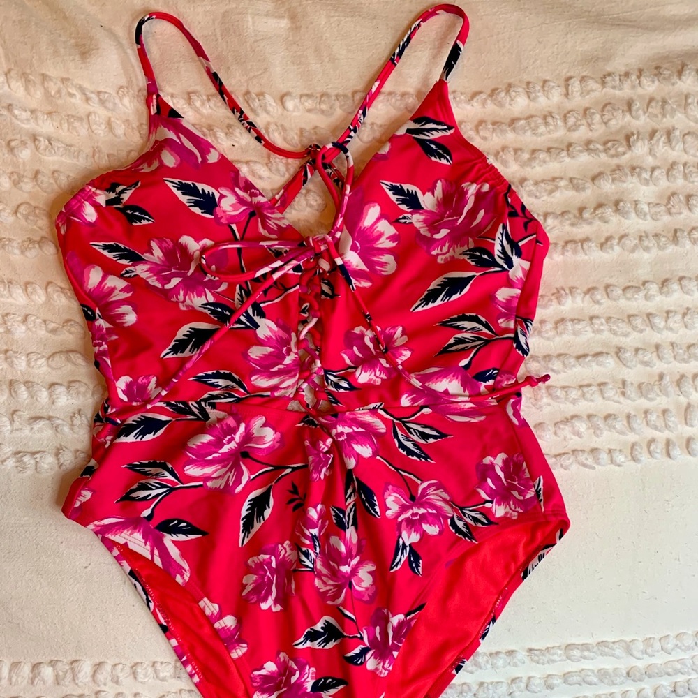 Neon Pink one piece